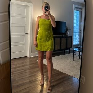 ASTR The Label Green Mini Dress
